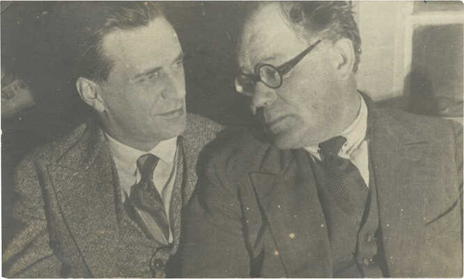 Фотография П.С. Сухотина, И.Н. Берсенева. 9 × 15 см